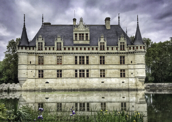 Chateau d'Azay le Rideau Picture Board by Jacqui Farrell