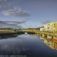 Buy canvas prints of St Andrews Harbour at Sunrise by Andy Anderson