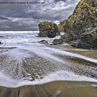 Buy canvas prints of Scottish Hebrides Beach by Andy Anderson