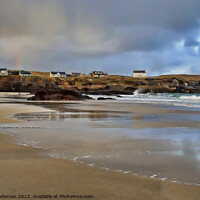 Buy canvas prints of Hebridean Beach by Andy Anderson