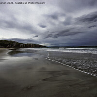 Buy canvas prints of Scottish Beach Sunset by Andy Anderson