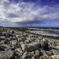 Buy canvas prints of North Uist Rocky Beach by Andy Anderson