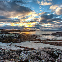 Buy canvas prints of West Highland Coastal Sunset by Andy Anderson