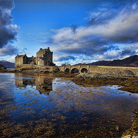 Buy canvas prints of Eilean Donan Castle - Scotland by Andy Anderson
