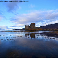 Buy canvas prints of Eagle View of Eilean Donan Castle by Andy Anderson