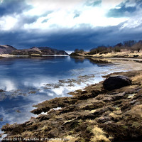 Buy canvas prints of West Highland Coastal View by Andy Anderson