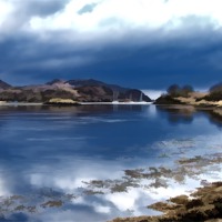 Buy canvas prints of Scottish Isles Anchorage by Andy Anderson