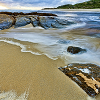 Buy canvas prints of Indian Ocean River Estuary by Andy Anderson