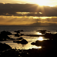 Buy canvas prints of Sunset over Firth of Forth by Andy Anderson