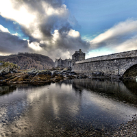 Buy canvas prints of Eilean Donan Castle by Andy Anderson