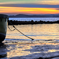 Buy canvas prints of Sunset over Firth of Forth by Andy Anderson