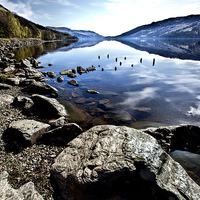 Buy canvas prints of  Loch Earn View by Andy Anderson