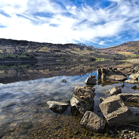 Buy canvas prints of  Loch Earn Scotland by Andy Anderson