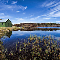 Buy canvas prints of Scottish Highland Lochan by Andy Anderson
