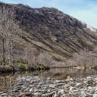 Buy canvas prints of Scottish Highland small Glen and River by Andy Anderson