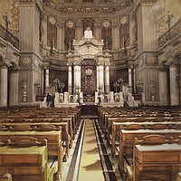 Buy canvas prints of Great Synagogue in Rome by Andy Anderson