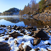 Buy canvas prints of Scottish Highlands - Early Winter Glen Affric  by Andy Anderson