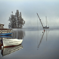 Buy canvas prints of Loch Ness Boats near Fort Augustus, Scotland by Andy Anderson