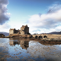 Buy canvas prints of Eilean Donan Castle - Loch Duich, Scotland by Andy Anderson