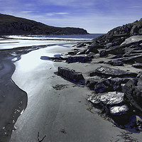 Buy canvas prints of Island of Mull Kilvickeon Beach  by Andy Anderson