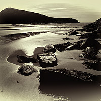 Buy canvas prints of Island of Mull - Kilvickeon Beach by Andy Anderson