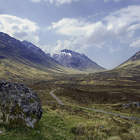 Buy canvas prints of Towards Glencoe Scotland by Andy Anderson
