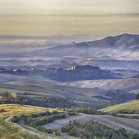 Buy canvas prints of Tuscany Sunrise by Andy Anderson