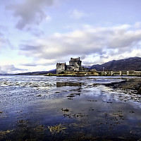 Buy canvas prints of Eilean Donan Castle Scotland by Andy Anderson