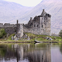 Buy canvas prints of Kilchurn Castle, Loch Awe, Scotland by Andy Anderson