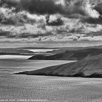 Buy canvas prints of Shetland Moody Cloudy Day by Andy Anderson