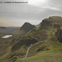 Buy canvas prints of Sky over Skye - from the Quiraing by Andy Anderson