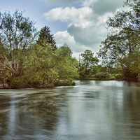 Buy canvas prints of Harnham Mill by Val Saxby LRPS