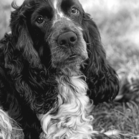 Buy canvas prints of Cocker Spaniel by Val Saxby LRPS