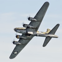 Buy canvas prints of B17 Aircraft The Flying Fortress by Jennie Franklin