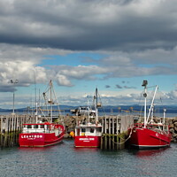 Buy canvas prints of Red Boats series by Kristina Kitchingman