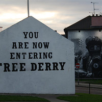 Buy canvas prints of Northern Ireland murals by Jonathan Kelly