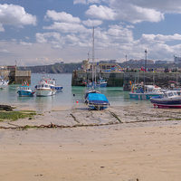 Buy canvas prints of  Newquay Harbour  by Canvas Landscape Peter O'Connor