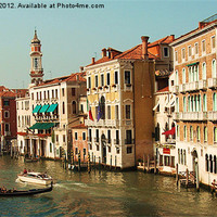 Buy canvas prints of Grand Canal by Valerie Brown