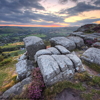 Buy canvas prints of Curbar Edge 21.0 by Yhun Suarez