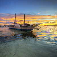 Buy canvas prints of Panglao Island Sunrise by Yhun Suarez