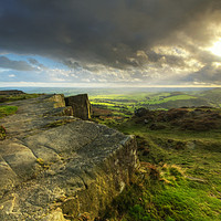 Buy canvas prints of Curbar Edge 7.0 by Yhun Suarez