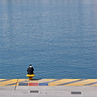 Buy canvas prints of Waiting for the ferry by Alfani Photography