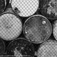 Buy canvas prints of Trapped barrels 2 by Alfani Photography