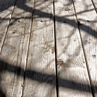 Buy canvas prints of Wooden shadows by Alfani Photography