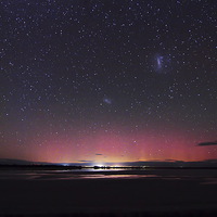 Buy canvas prints of Aurora  australis the southern lights  by Matthew Burniston