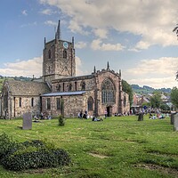 Buy canvas prints of St Mary's Church Wirksworth  by Alan Matkin