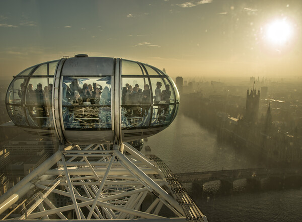 London Eye  Picture Board by Alan Matkin
