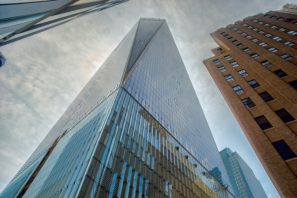  The One World Trade Centre (OWTC) New York City  Picture Board by Alan Matkin