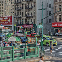 Buy canvas prints of Harlem Neighbourhood NYC by Alan Matkin