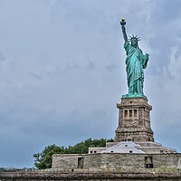 Buy canvas prints of Statue of Liberty by Alan Matkin